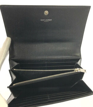 Saint Laurent Wallet Long Paris Studded